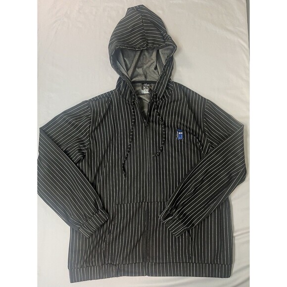 Doctor Who Lootwear Exclusive 10th Doctor Pinstripe Full Zip Hoodie Jacket XL - Picture 2 of 12